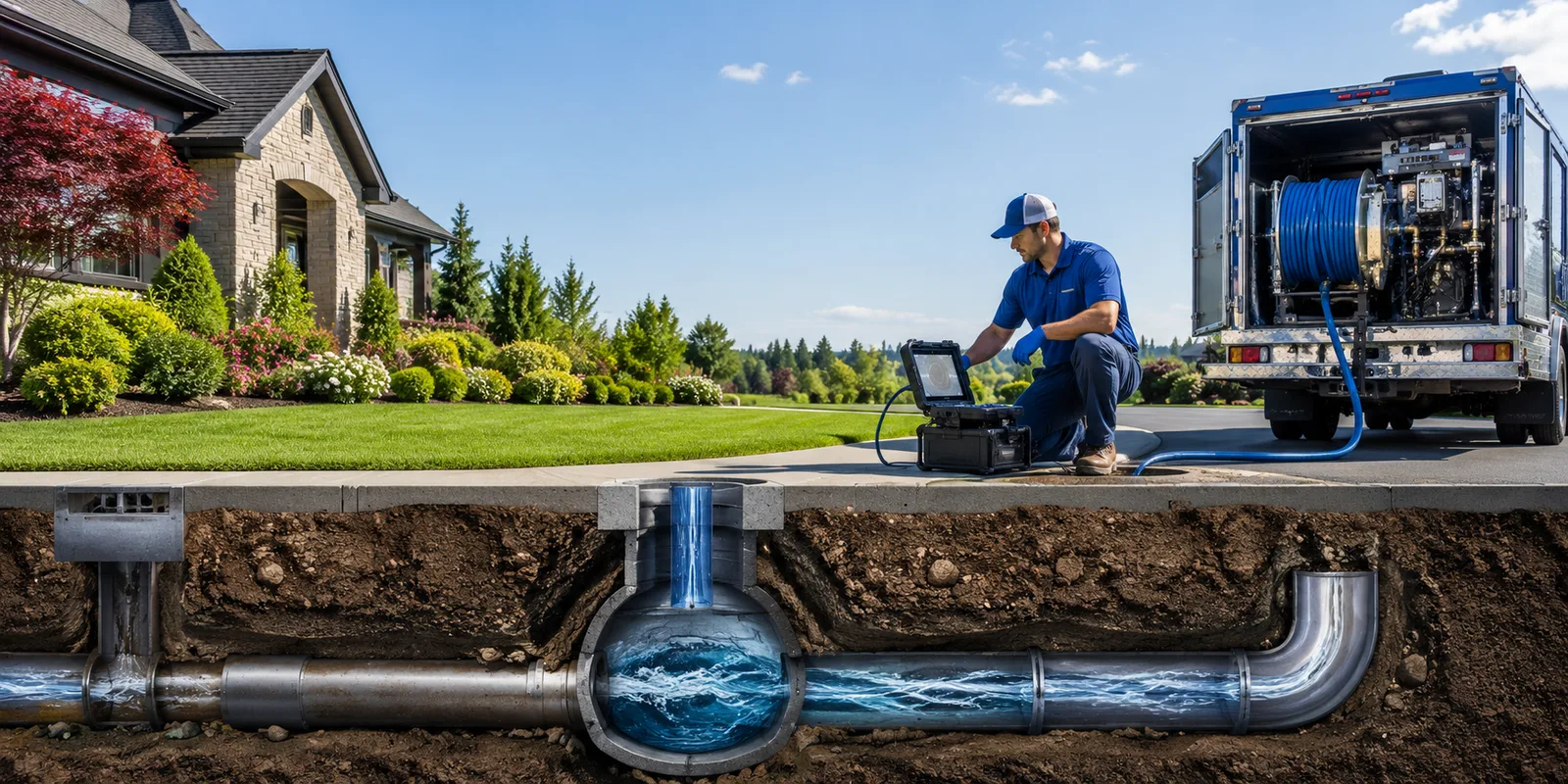 Drainage restoration information for Van Voorhis, PA